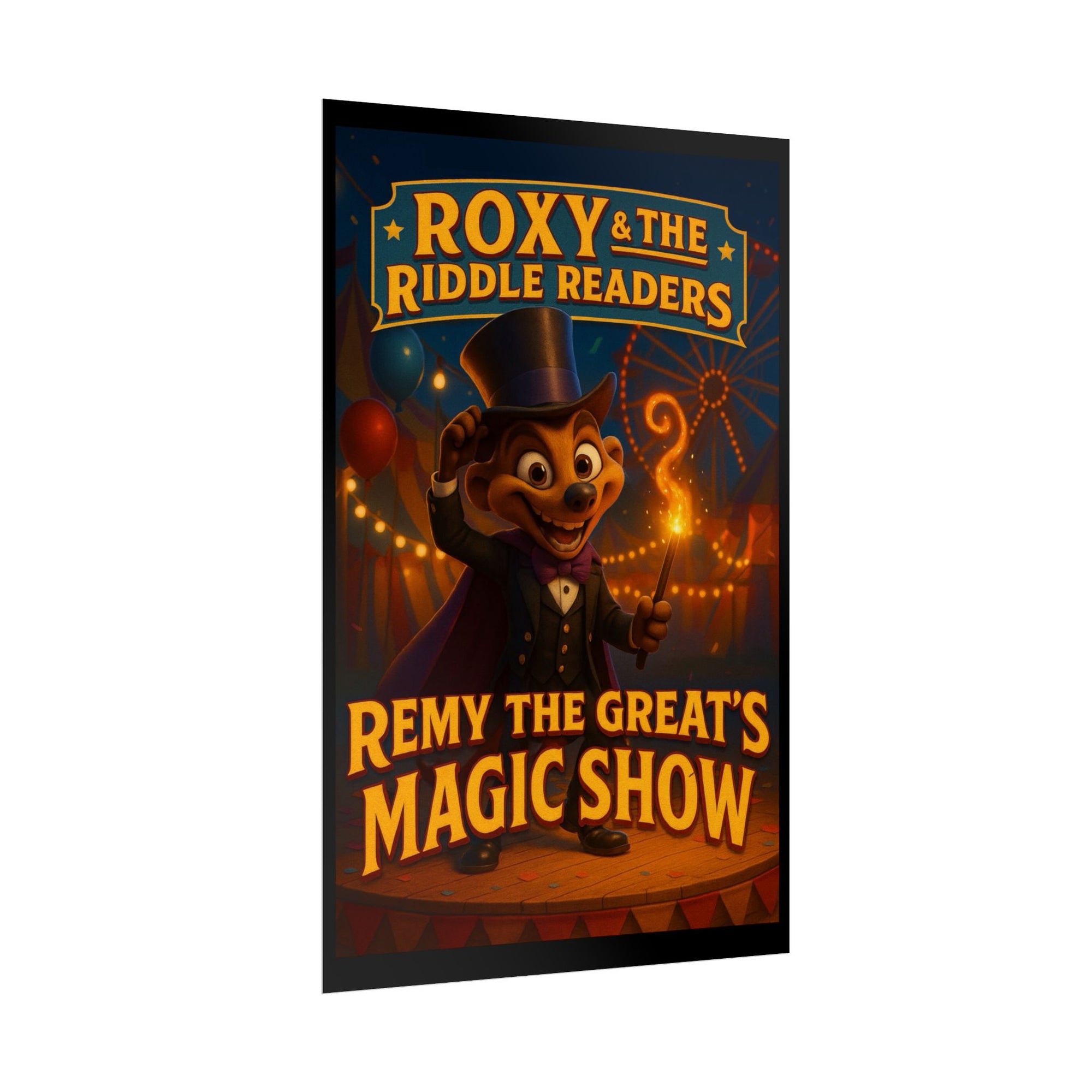 Remy The Great’s Magic Show Rolled Fine Art Poster