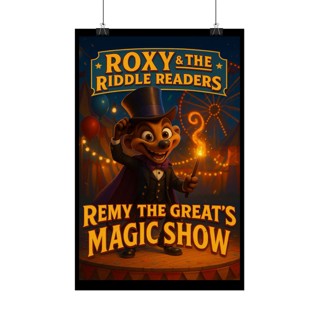 Remy The Great’s Magic Show Rolled Fine Art Poster