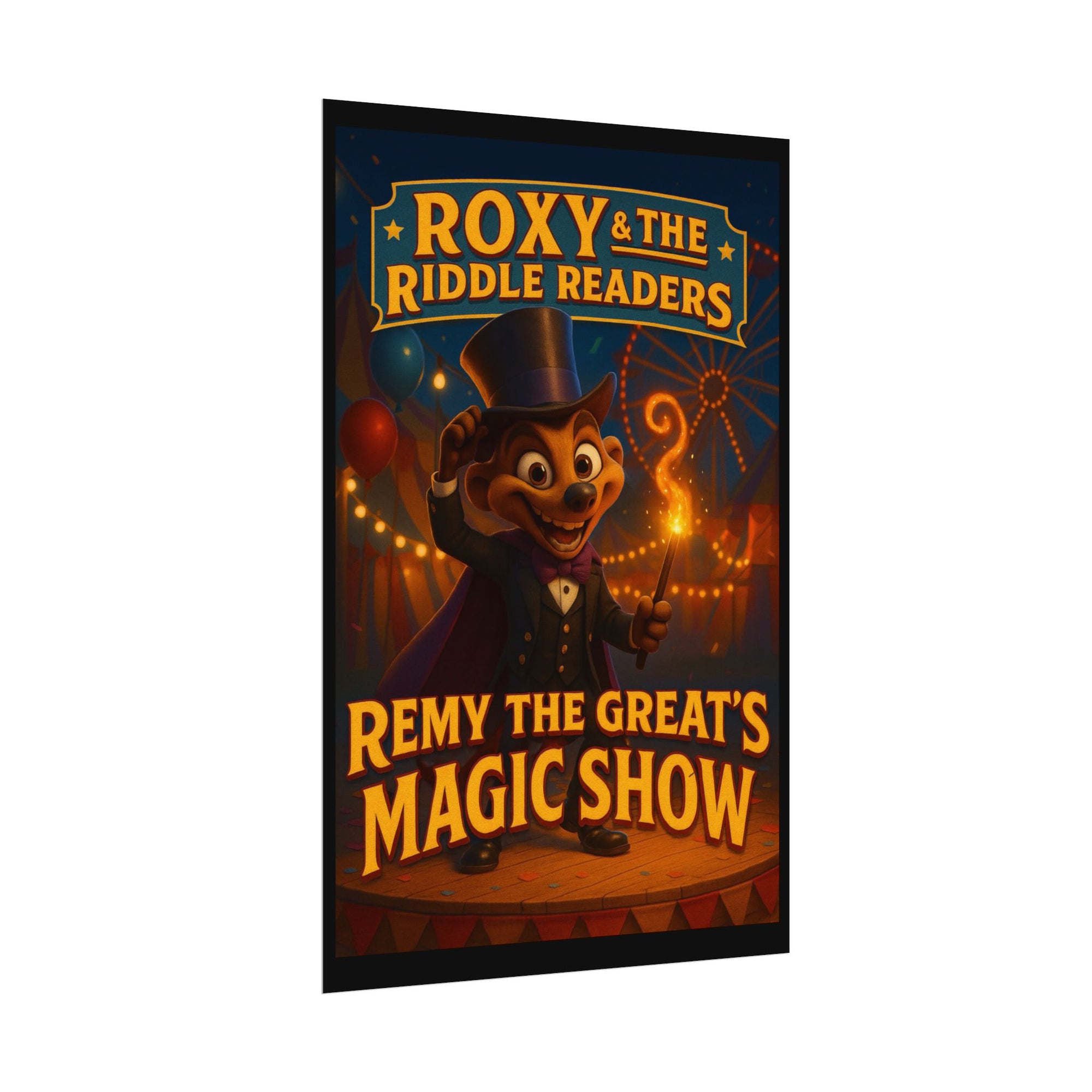 Remy The Great’s Magic Show Rolled Fine Art Poster