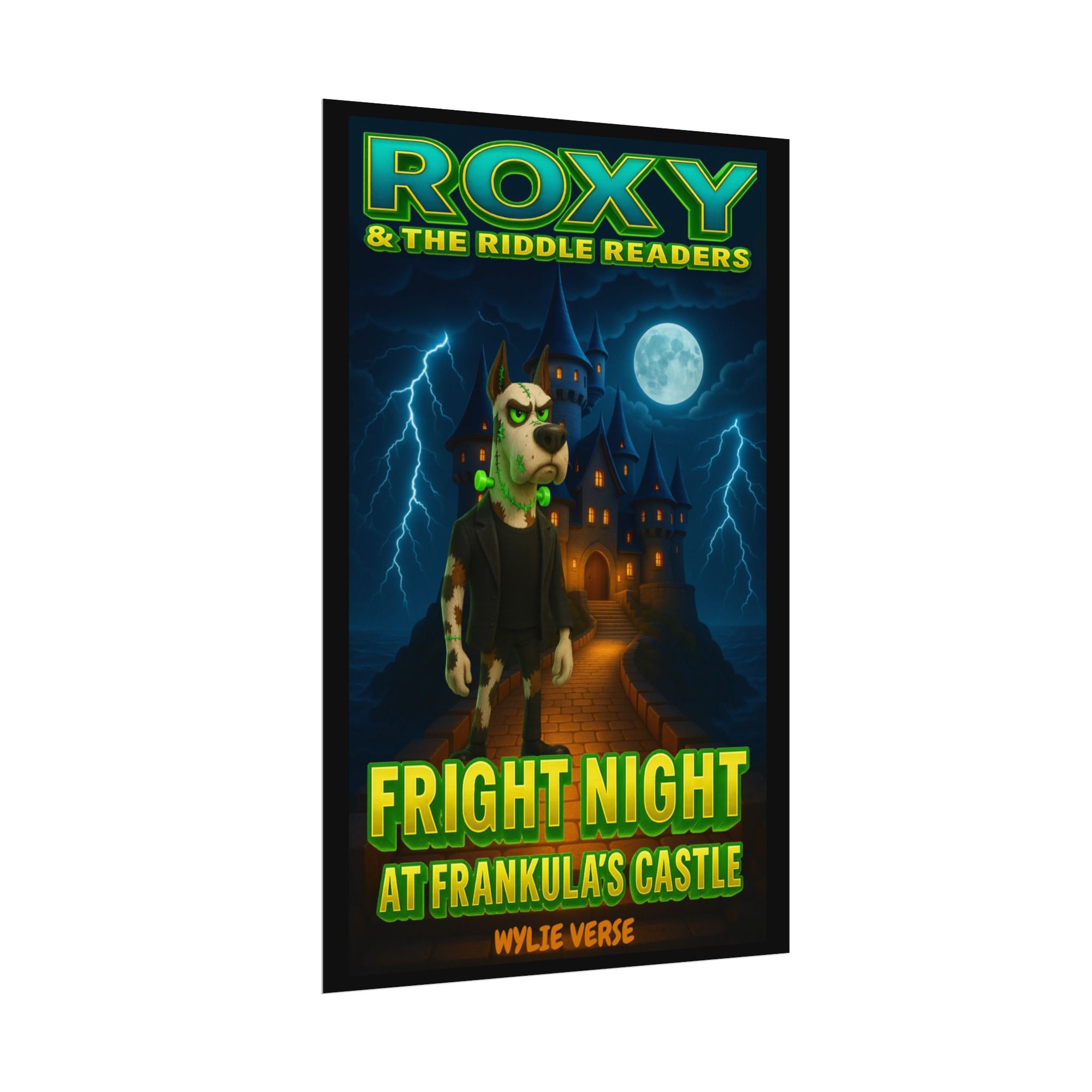 Fright Night at Frankula’s Castle Rolled Fine Art Poster