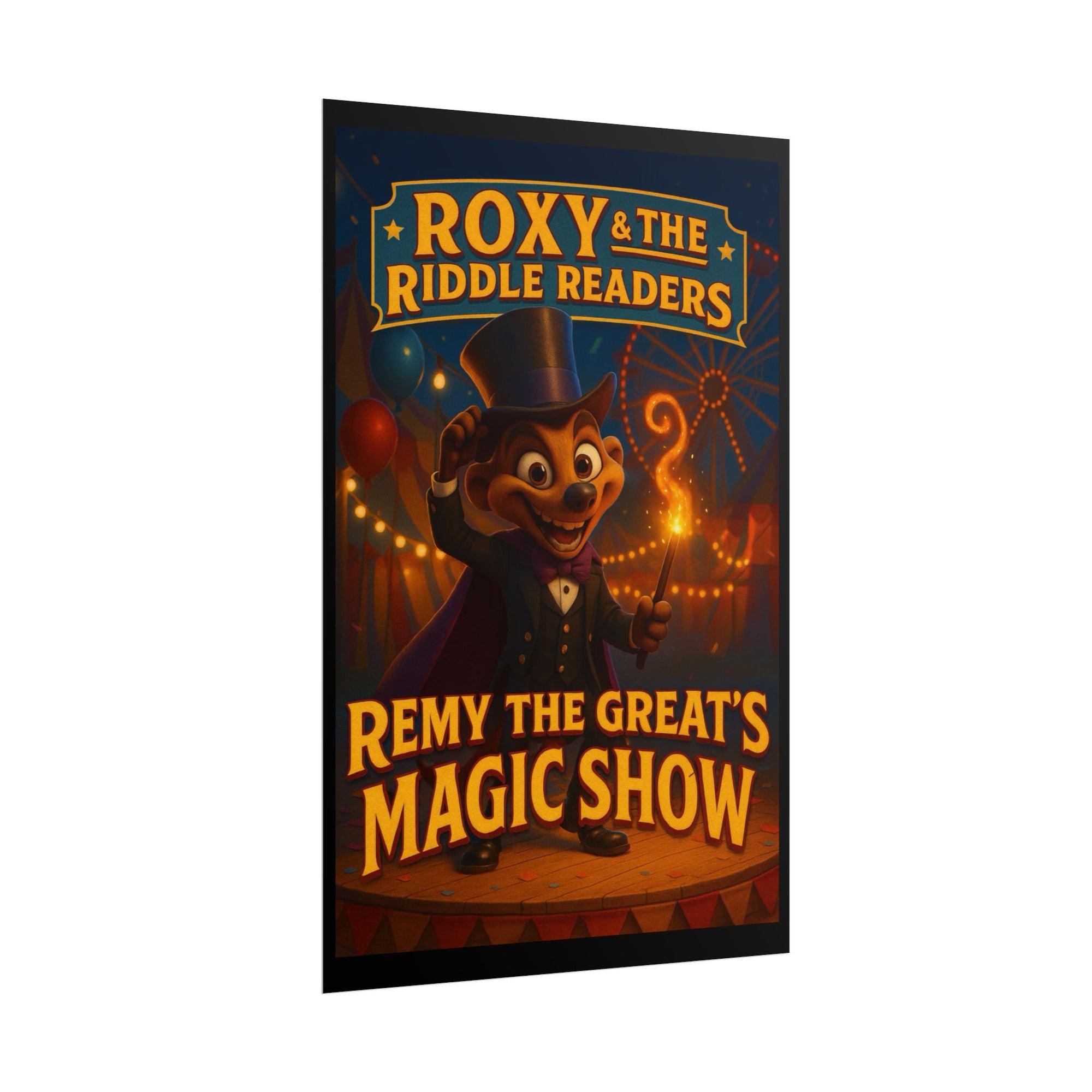 Remy The Great’s Magic Show Rolled Fine Art Poster