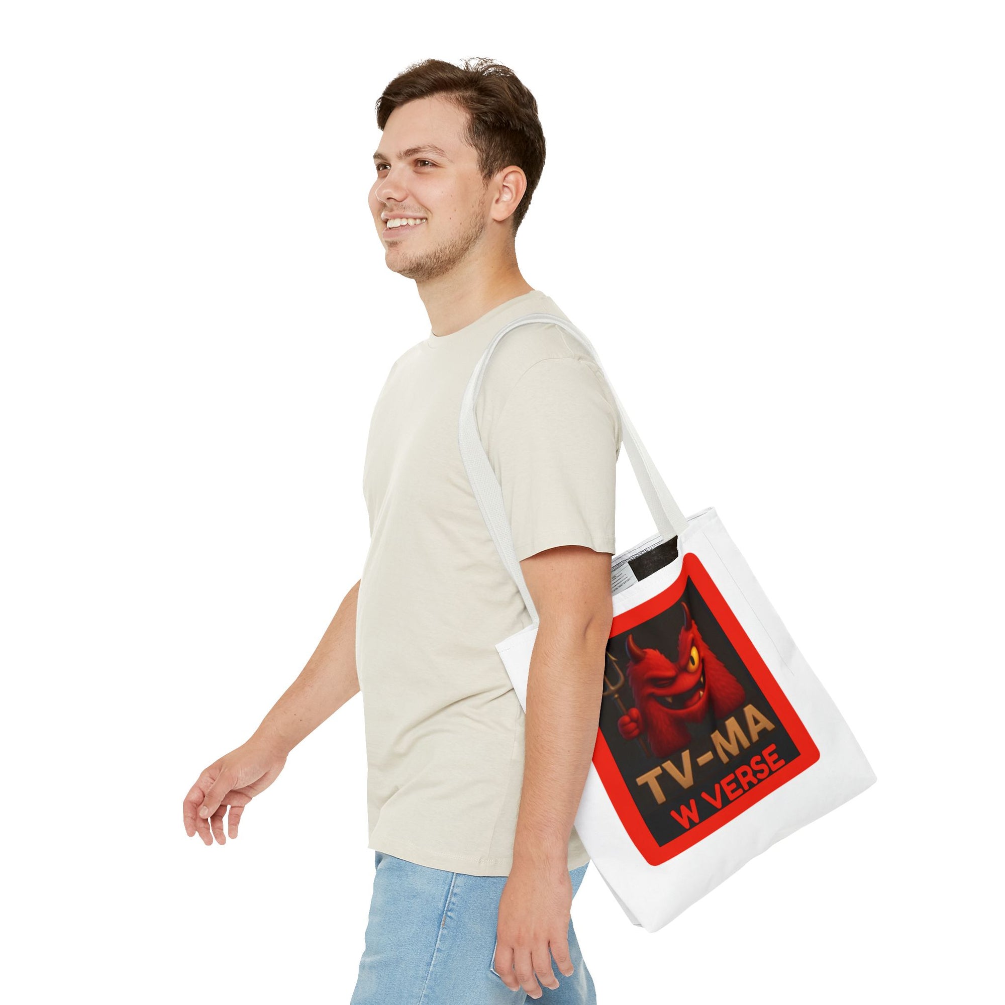 W Verse TV-MA Branded Tote Bag
