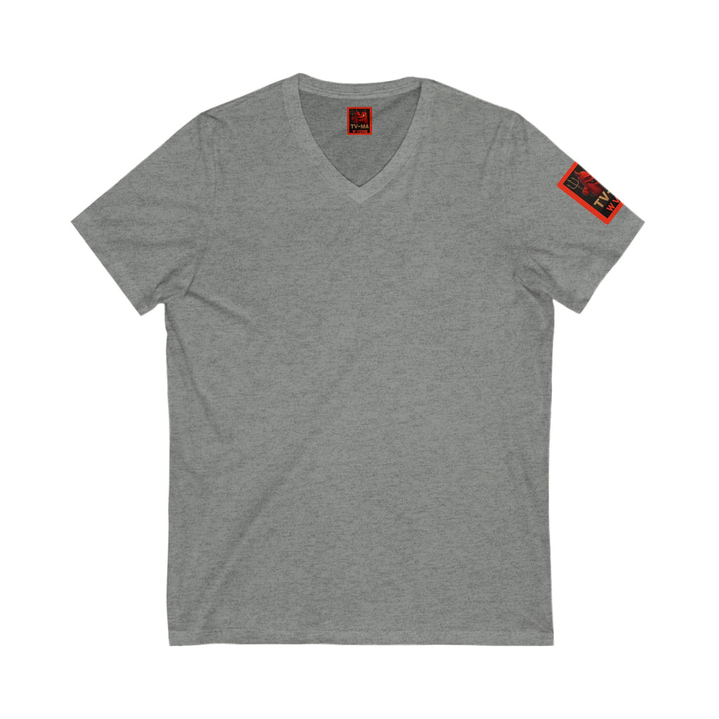W Verse Branded Unisex V-Neck Tee