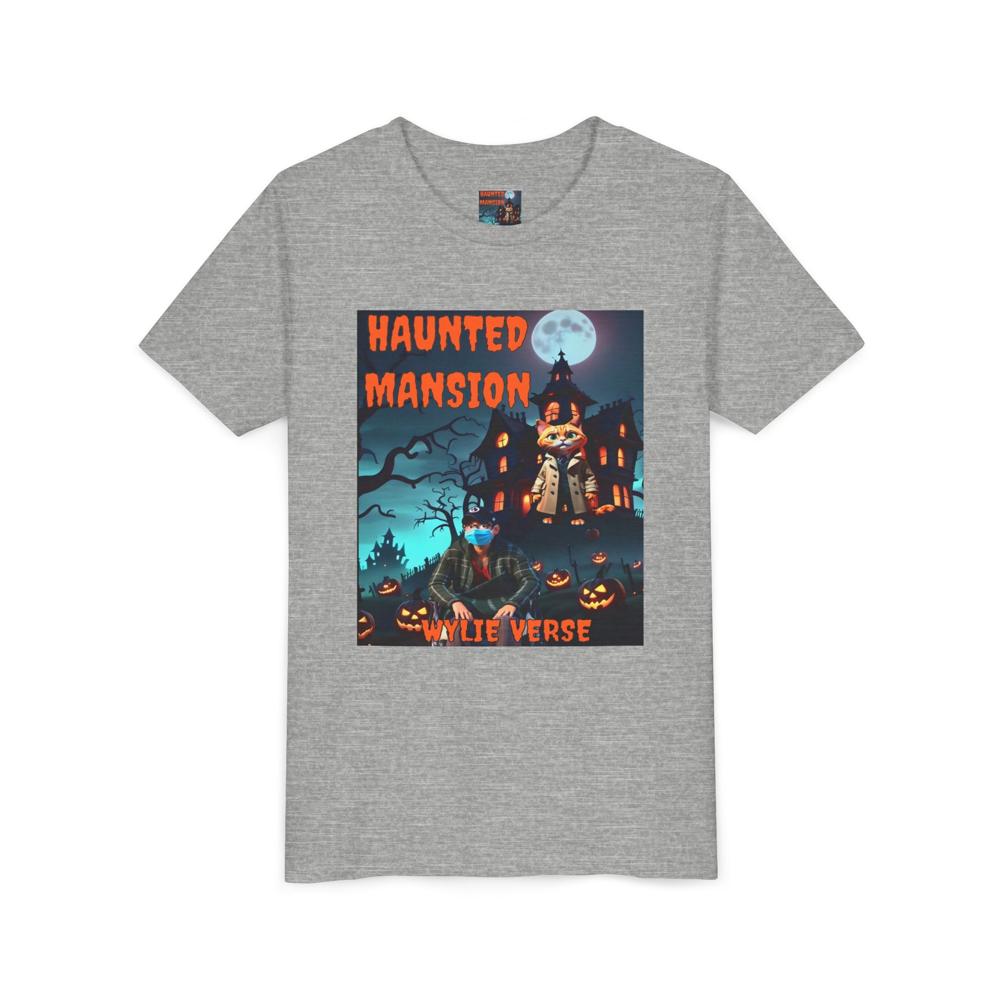 Youth Poster Tee - Wylie Verse Haunted Mansion