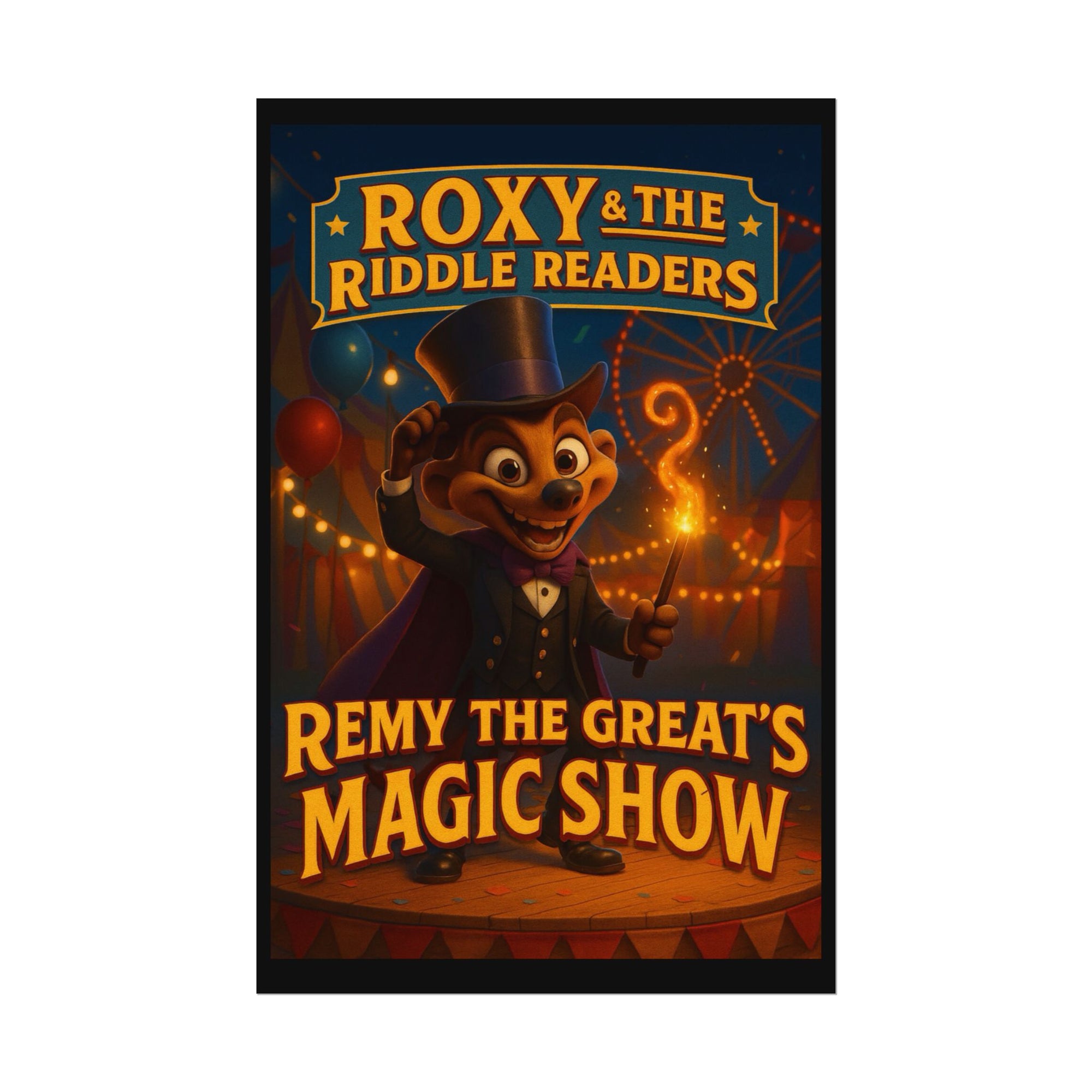 Remy The Great’s Magic Show Rolled Fine Art Poster