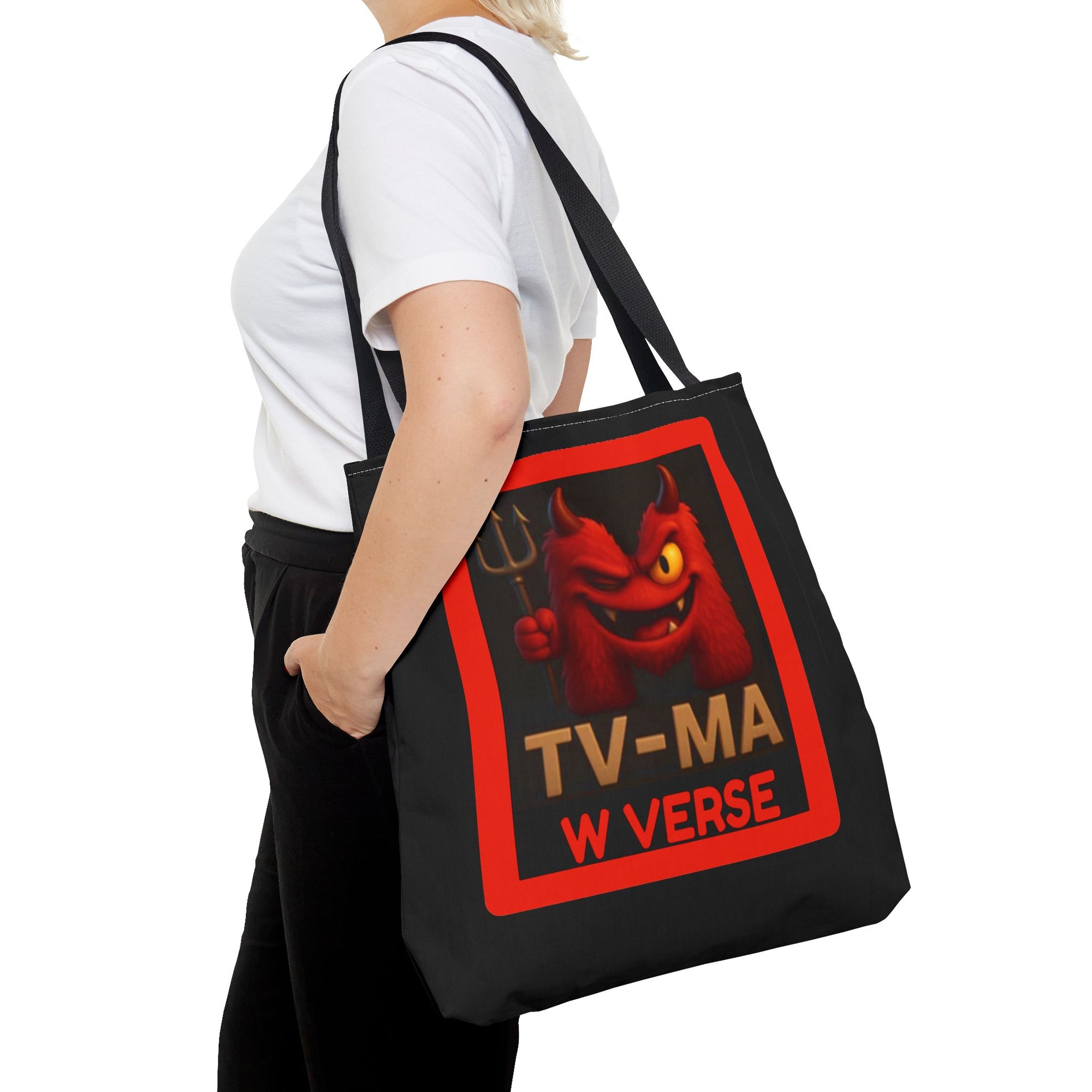 W Verse TV-MA Branded Tote Bag
