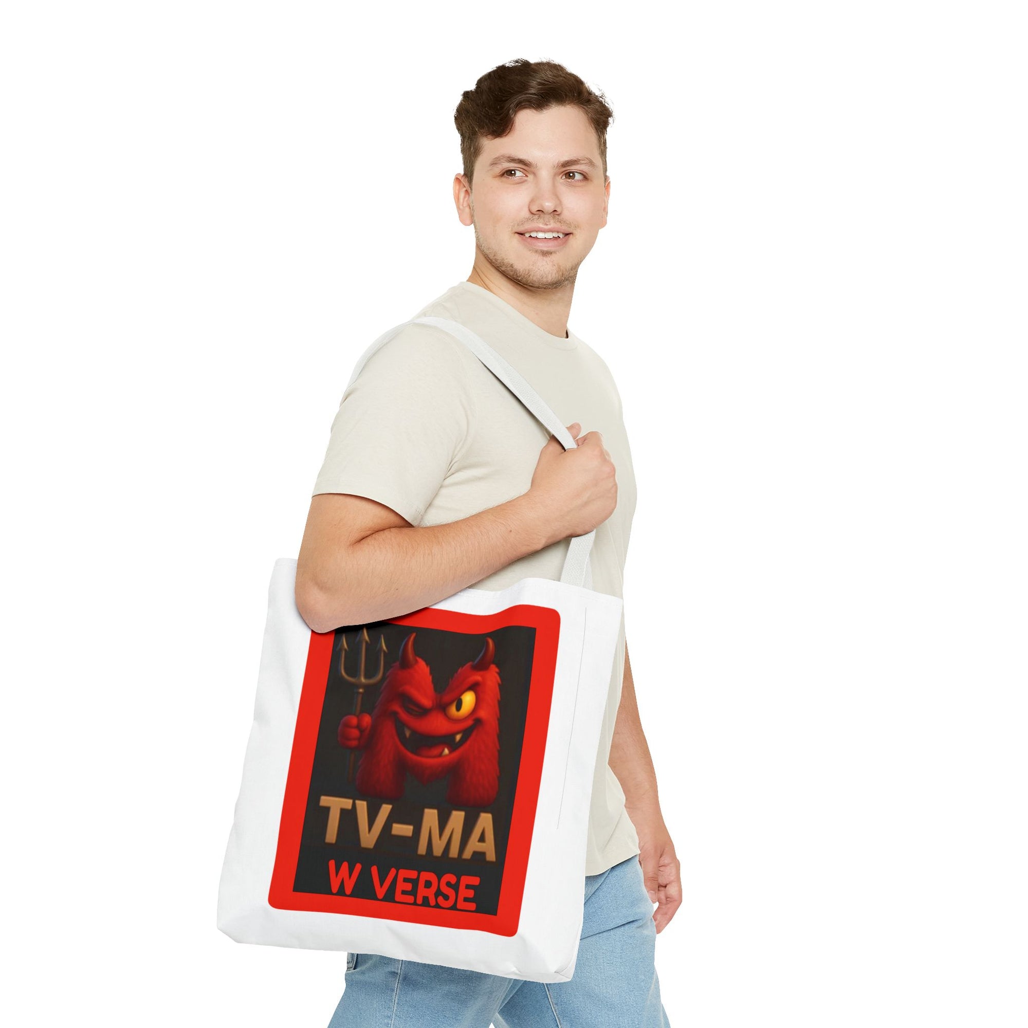 W Verse TV-MA Branded Tote Bag