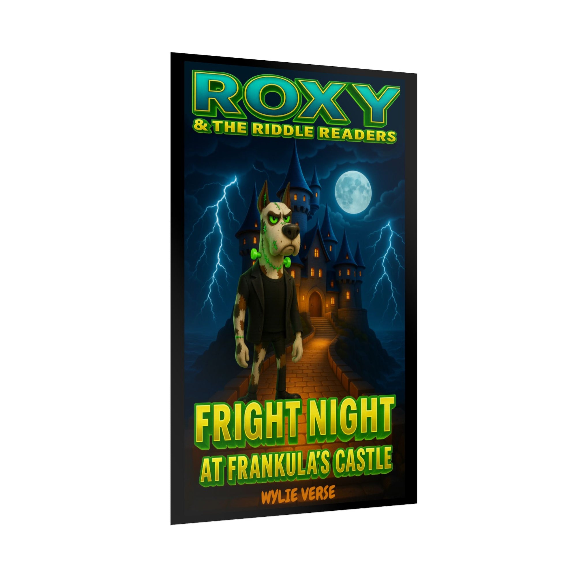 Fright Night at Frankula’s Castle Rolled Fine Art Poster