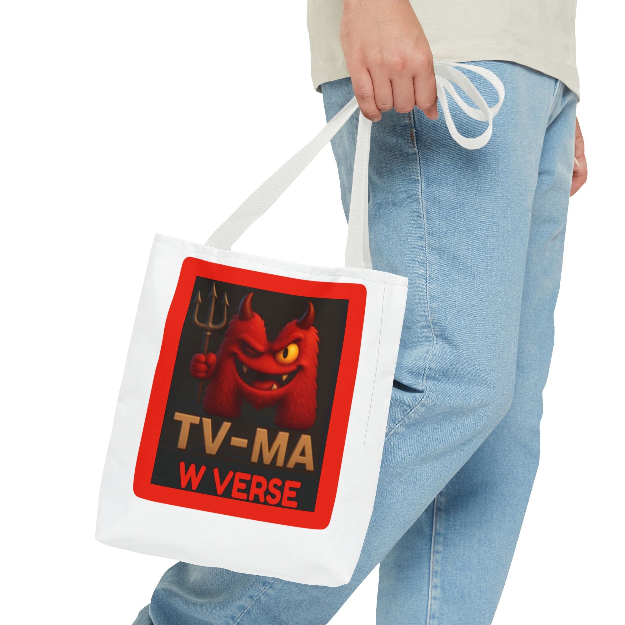 W Verse TV-MA Branded Tote Bag