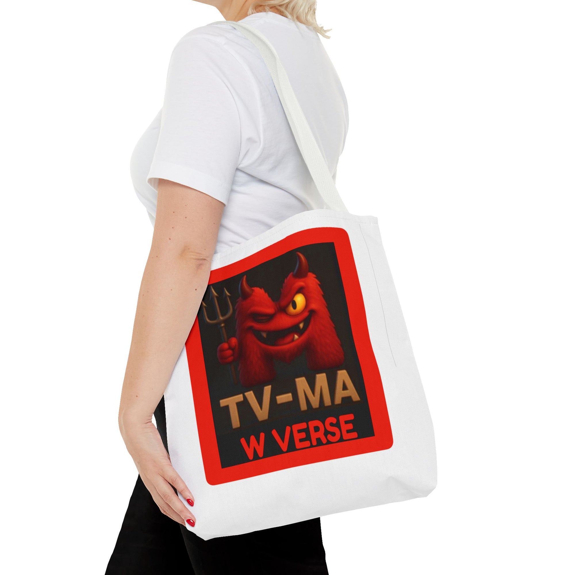 W Verse TV-MA Branded Tote Bag