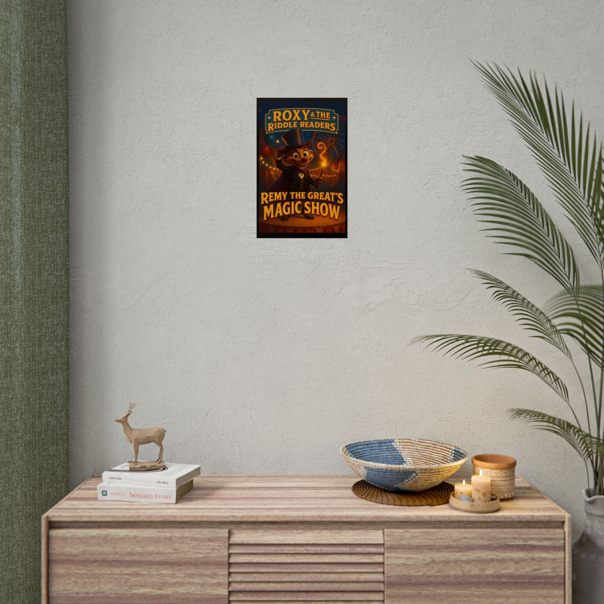 Remy The Great’s Magic Show Rolled Fine Art Poster
