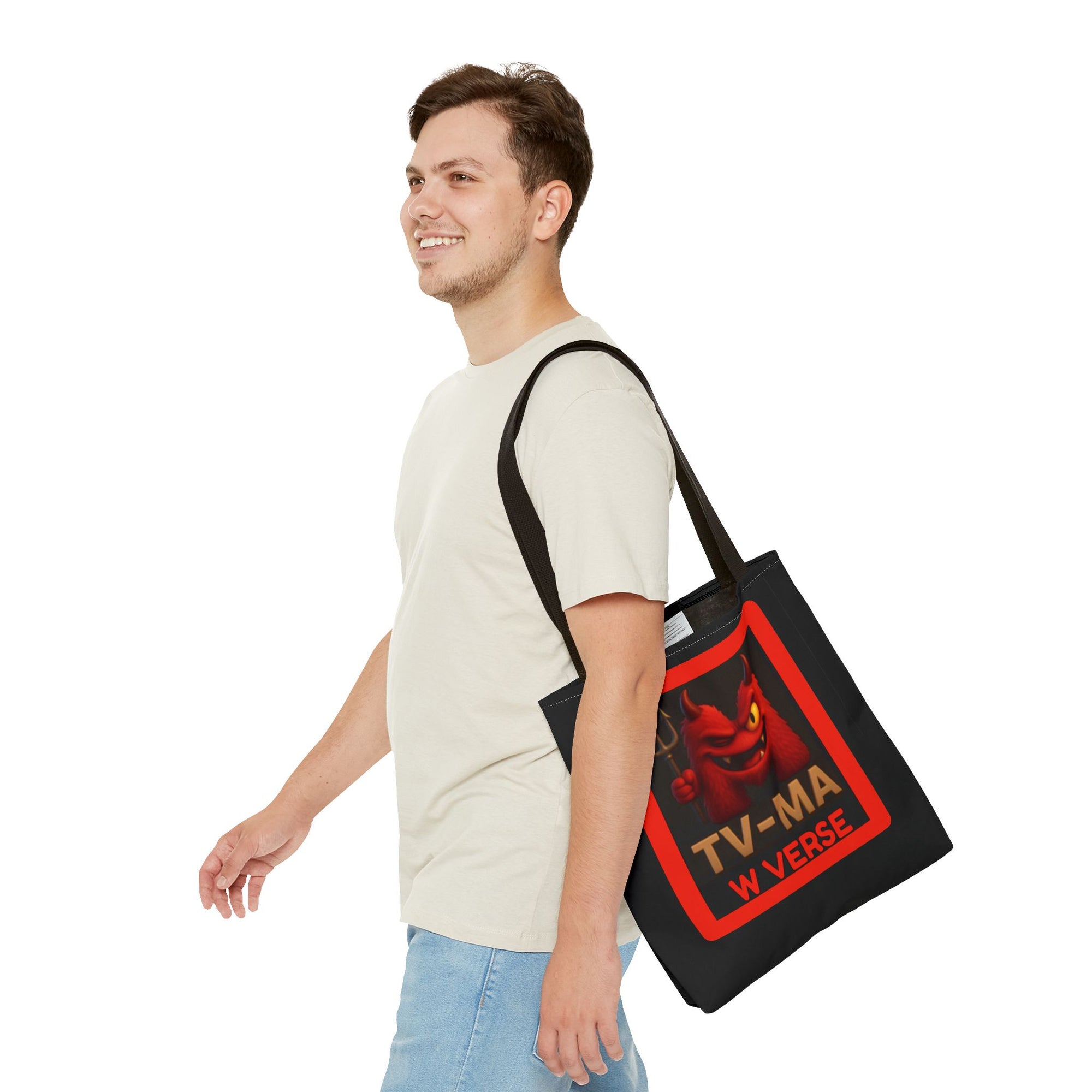 W Verse TV-MA Branded Tote Bag