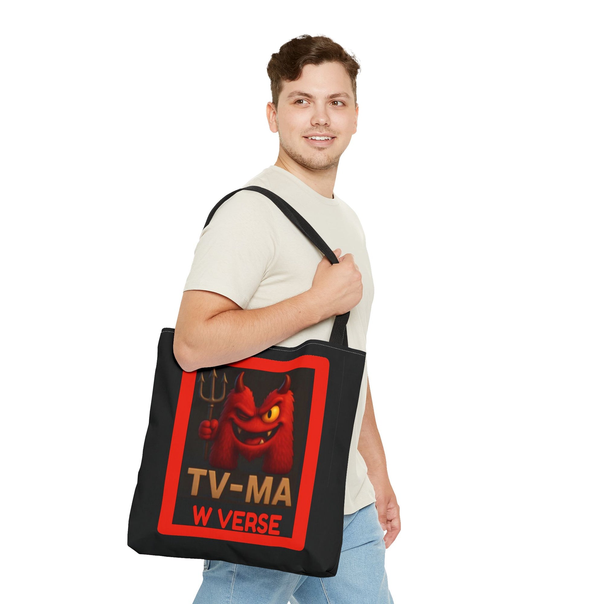 W Verse TV-MA Branded Tote Bag
