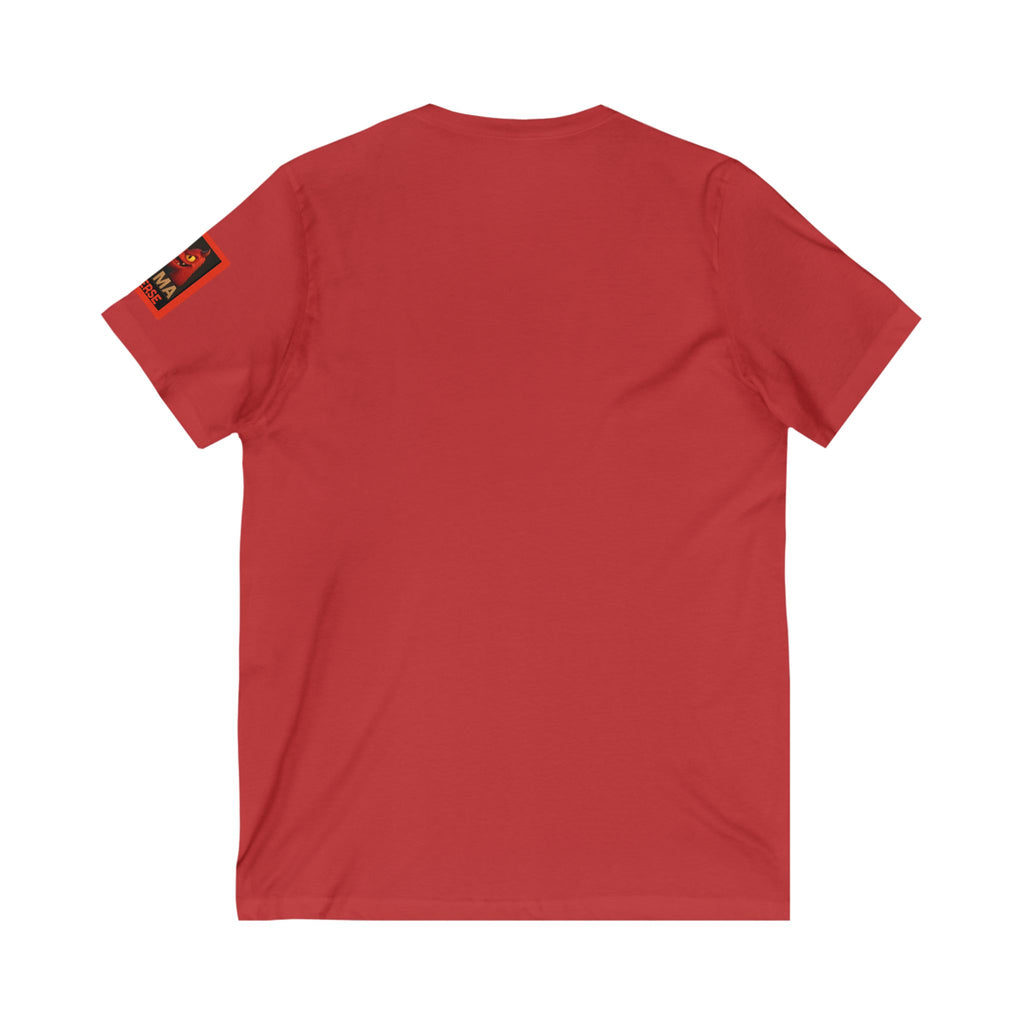 W Verse Branded Unisex V-Neck Tee