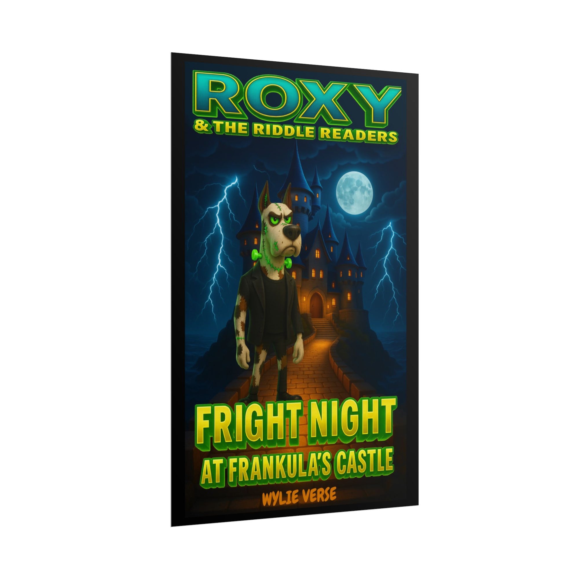 Fright Night at Frankula’s Castle Rolled Fine Art Poster