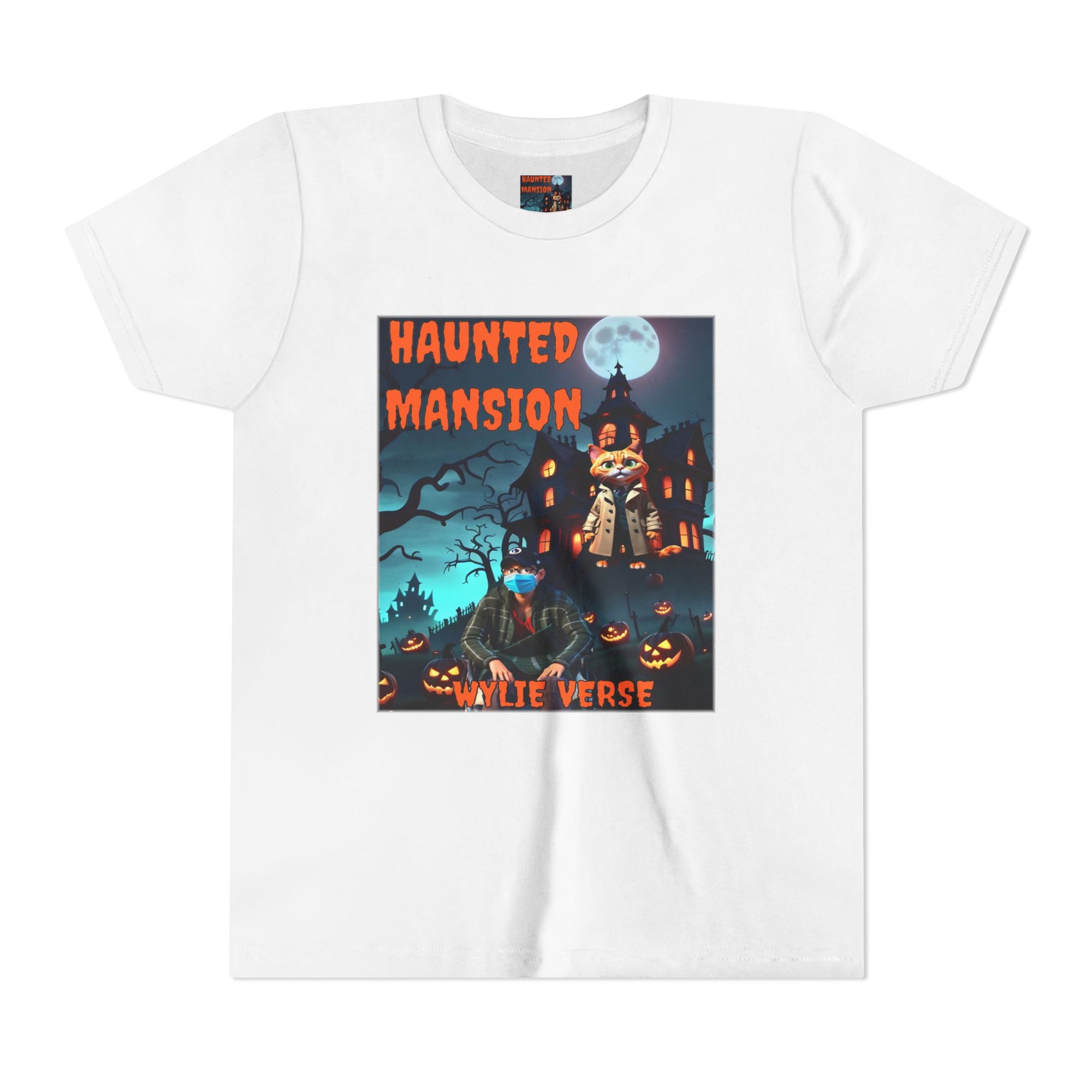 Youth Poster Tee - Wylie Verse Haunted Mansion