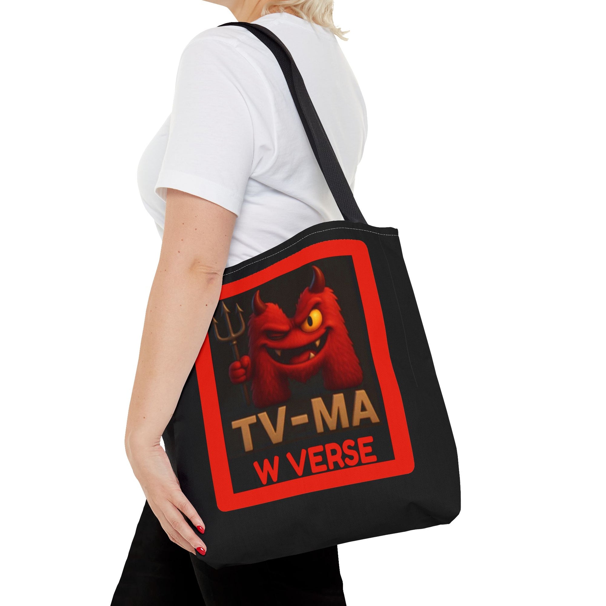 W Verse TV-MA Branded Tote Bag