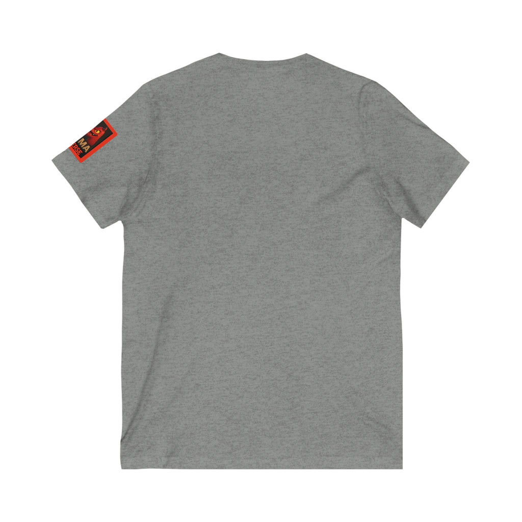 W Verse Branded Unisex V-Neck Tee