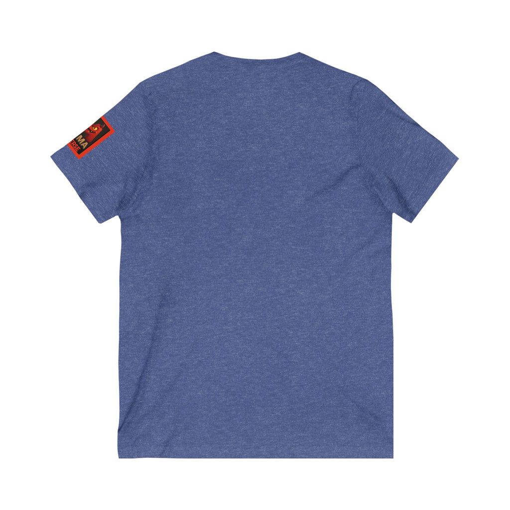 W Verse Branded Unisex V-Neck Tee